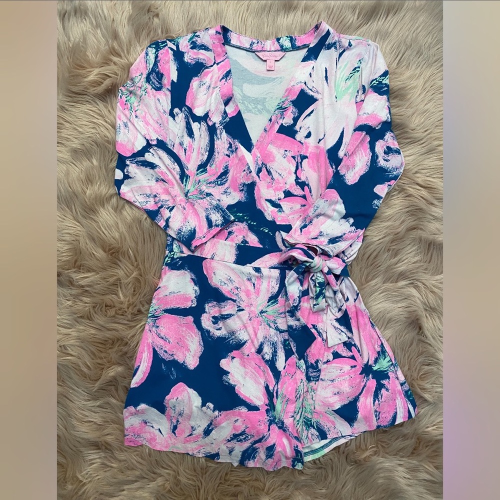 Lilly Pulitzer Wrap Romper